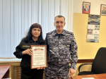 Росгвардия отметила благодарностями частных охранников НАО, дежуривших в День Победы