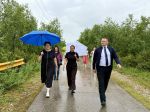 Продолжается цикл мониторинга безопасности организаций отдыха: проверена лыжероллерная трасса в посёлке Искателей